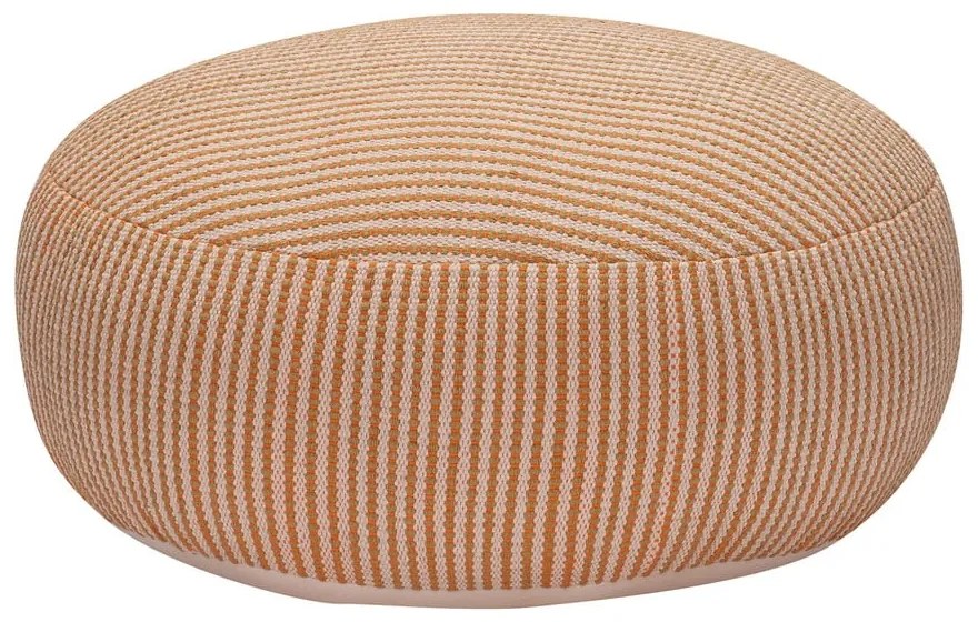 Narancssárga puff Mochi – Hübsch