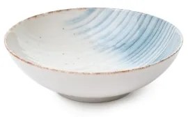 24 darabos étkészlet fehér/kék/porcelán