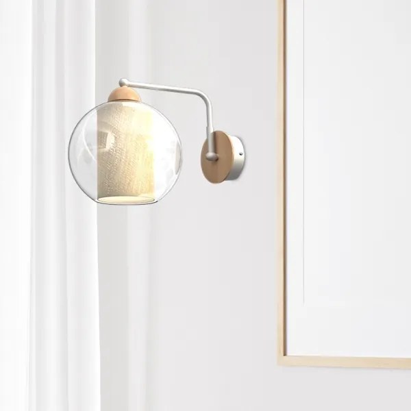 Fali lámpa TELA 1xE27/60W/230V