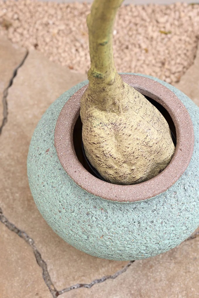 Pottery Pots Zeusz virágcserép, rusztikus zöld színű, több méretben - PotteryPots méret: H - ø 69 cm | m. 58 cm