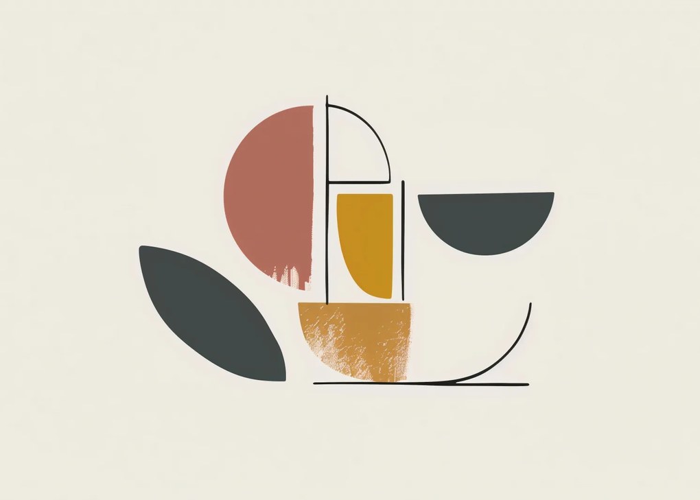 Poszter 35x25cm Gömb Színek