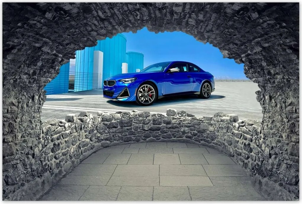 Poszterek 120x80 Kék Bmw Autó