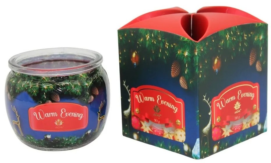 Arome Mulled Wine illatgyertya üvegben, 90 g