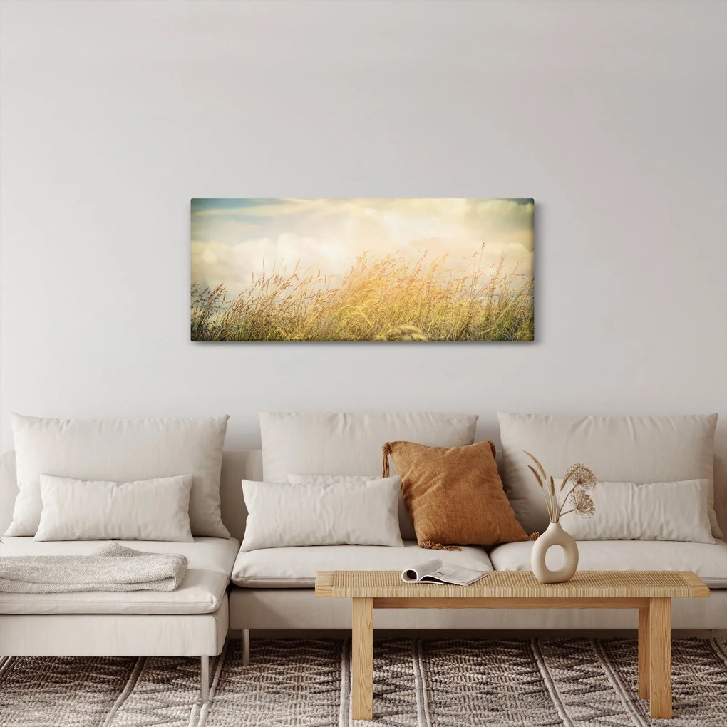 Kép - Mező ősszel (120x50 cm)