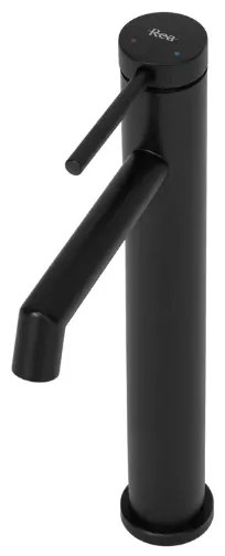 REA-B5320 - FOSS mosdócsaptelep 29,5 cm matt fekete