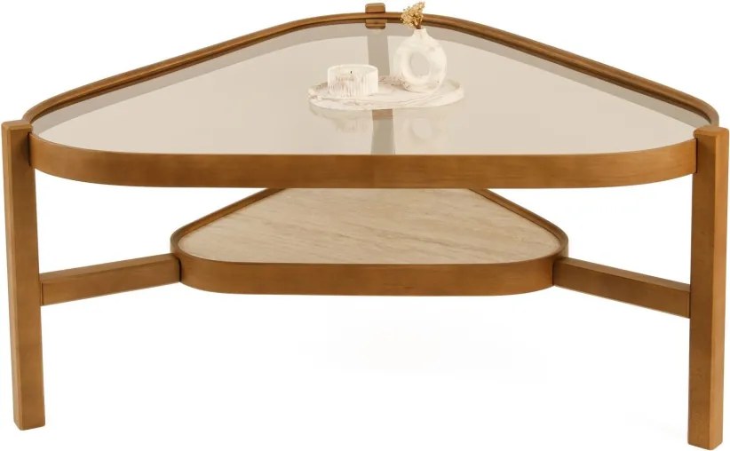 Capella 95 - Walnut, Travertine