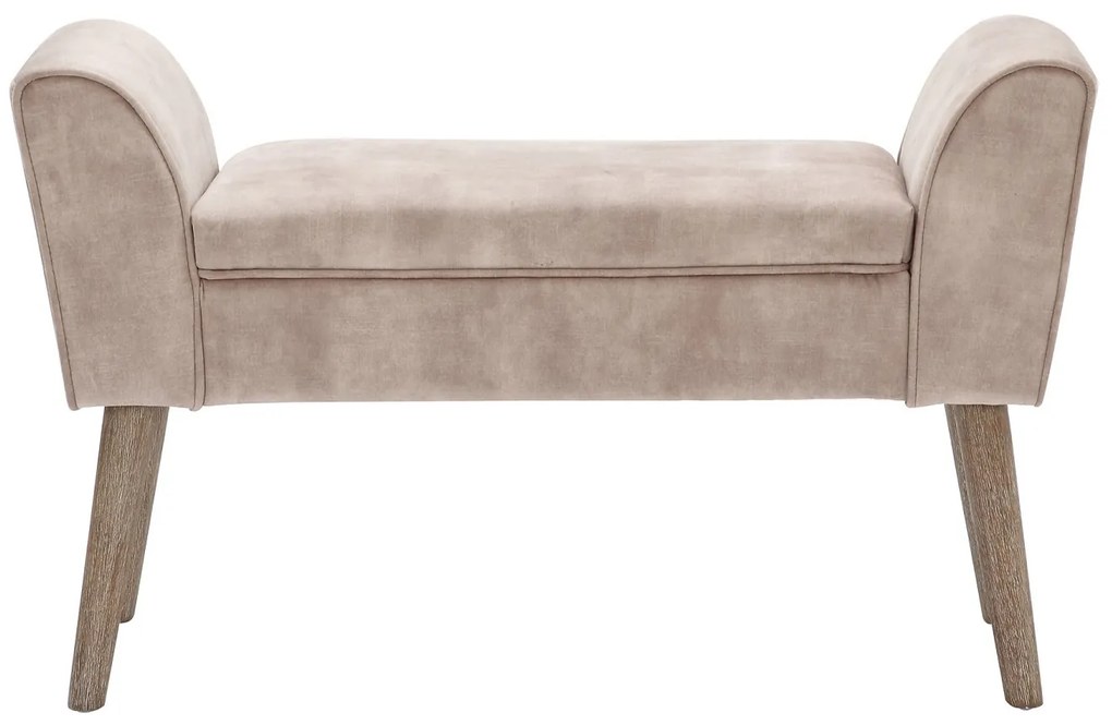 Design ülőpad Dafina 90 cm bézs bársony