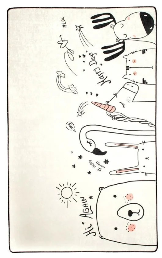 Be Happy gyerekszőnyeg, 100 x 160 cm