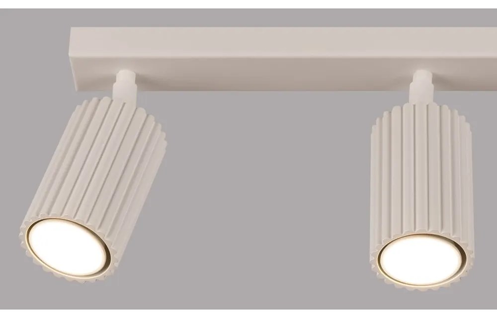 Krémszínű spotlámpa 6,5x45 cm Gleam – Sollux