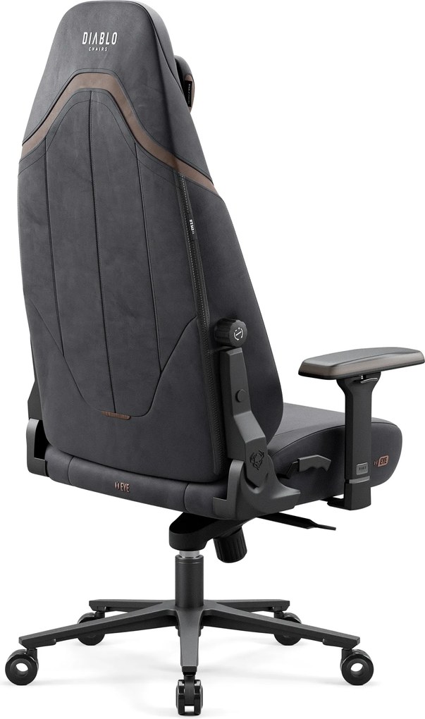 Gamer szék fekete puha Normal Size: Diablo X-Eye 2.0 Soft Black