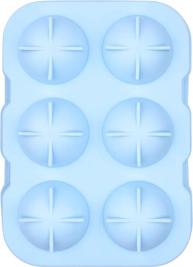 COOL DOWN jégkocka készítő 6 darab jéggömbhöz, kék