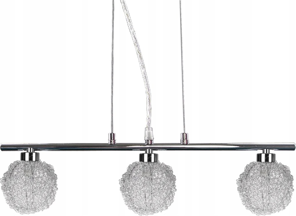 Króm függőlámpa 3X40W G9 Wind Candellux