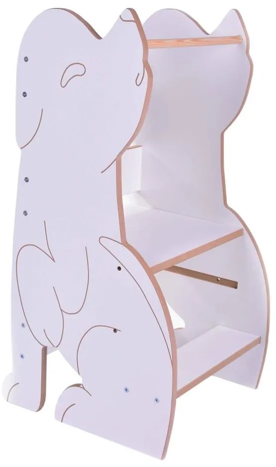 WOLF tanulótorony fehér színben