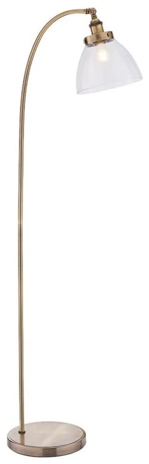 Endon 77860 - Állólámpa HANSEN 1xE27/40W/230V réz