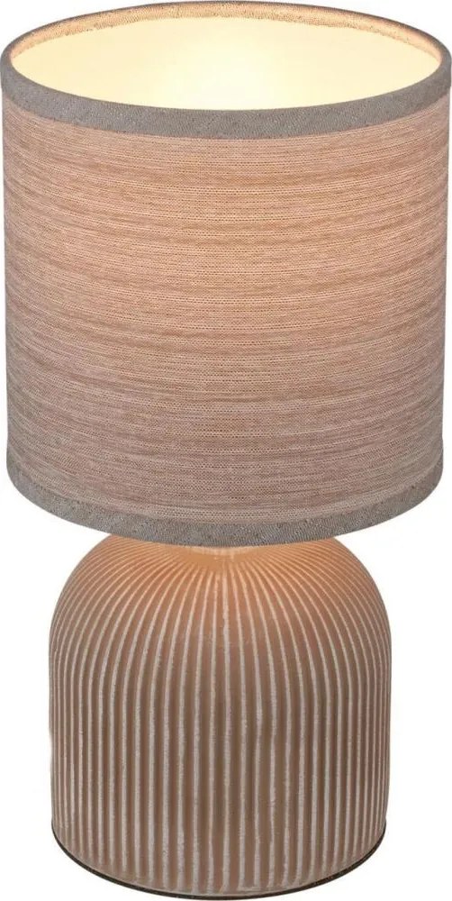 Brilo - Asztali lámpa INO 1xE14/10W/230V barna