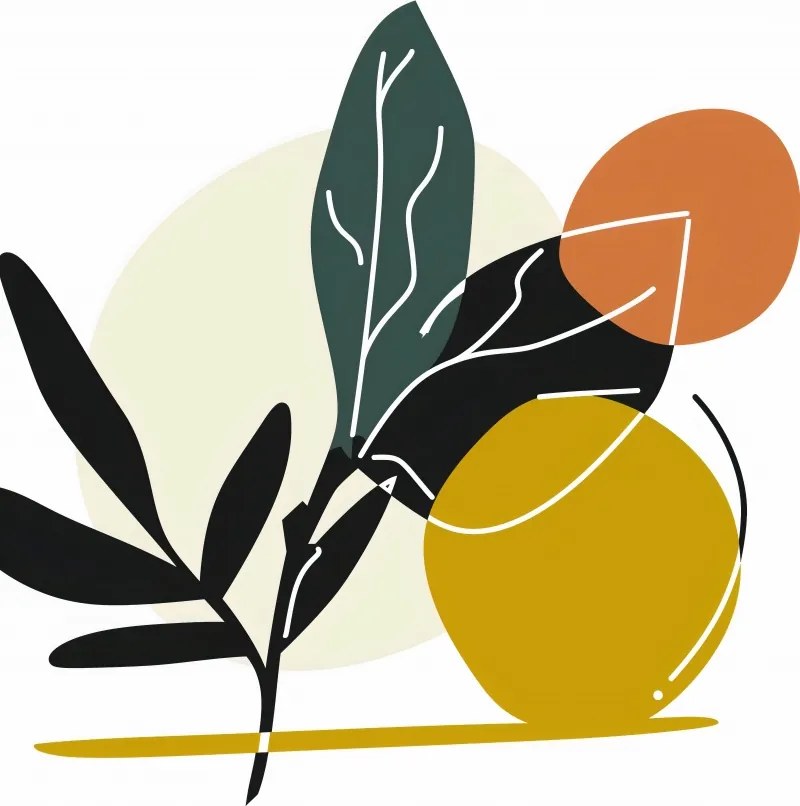 Poszter 75x100cm Elegáns Flóra