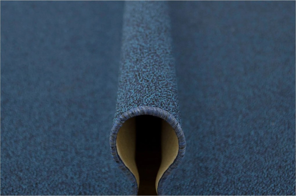 150x300 cm Detroit Hurkos Szőnyeg Sötétkék Fekete Étkező Nappali