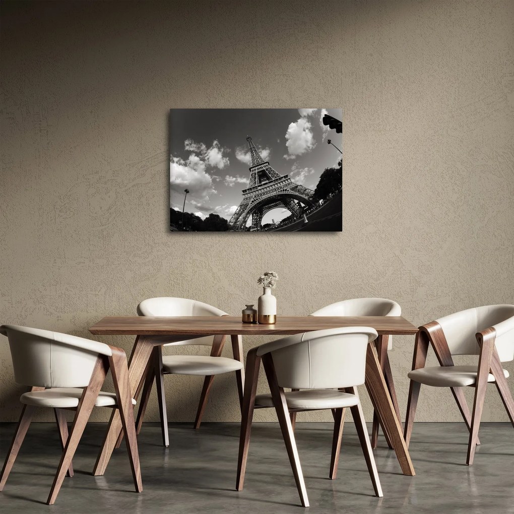 Kép - Eiffel-torony Párizsban (70x50 cm)