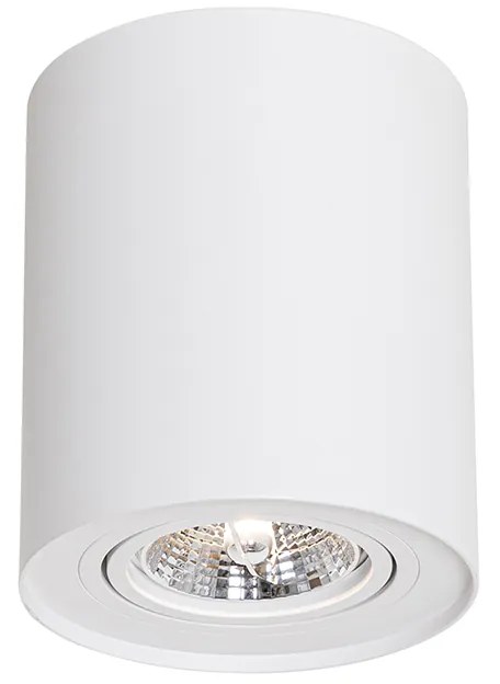 Modern mennyezeti spotlámpa fehér forgatható és dönthető AR70 - Rondoo Up