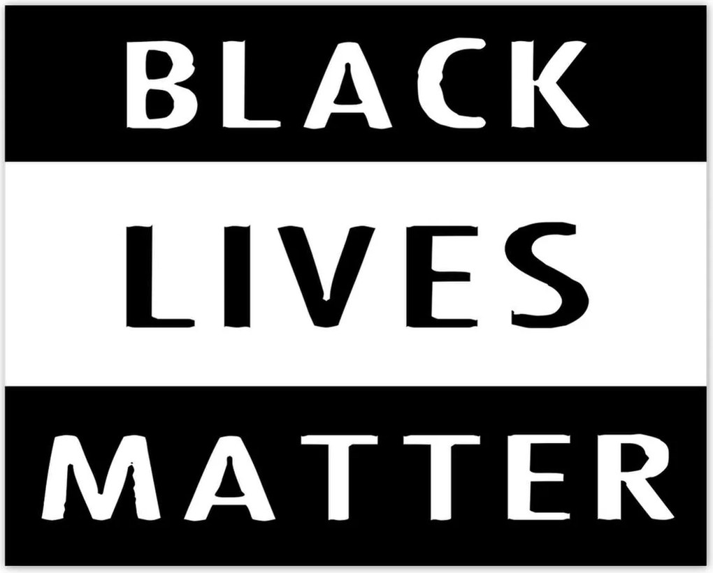 Poszterek 50x40 Black Lives Matter Blm