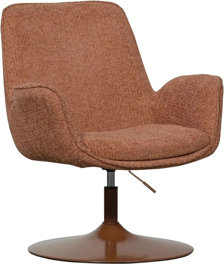 Narancssárga fotel állítható ülésmagassággal Marten – WOOOD