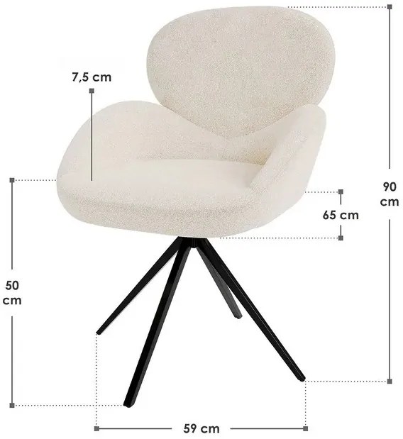 Juskys Albano design szék