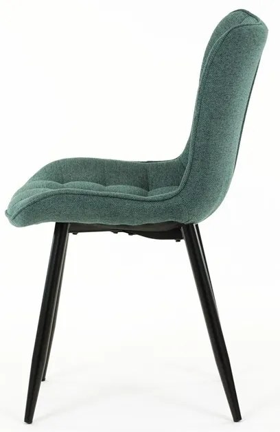 Zöld Szövet Étkezőszék. HC-462 GRN2