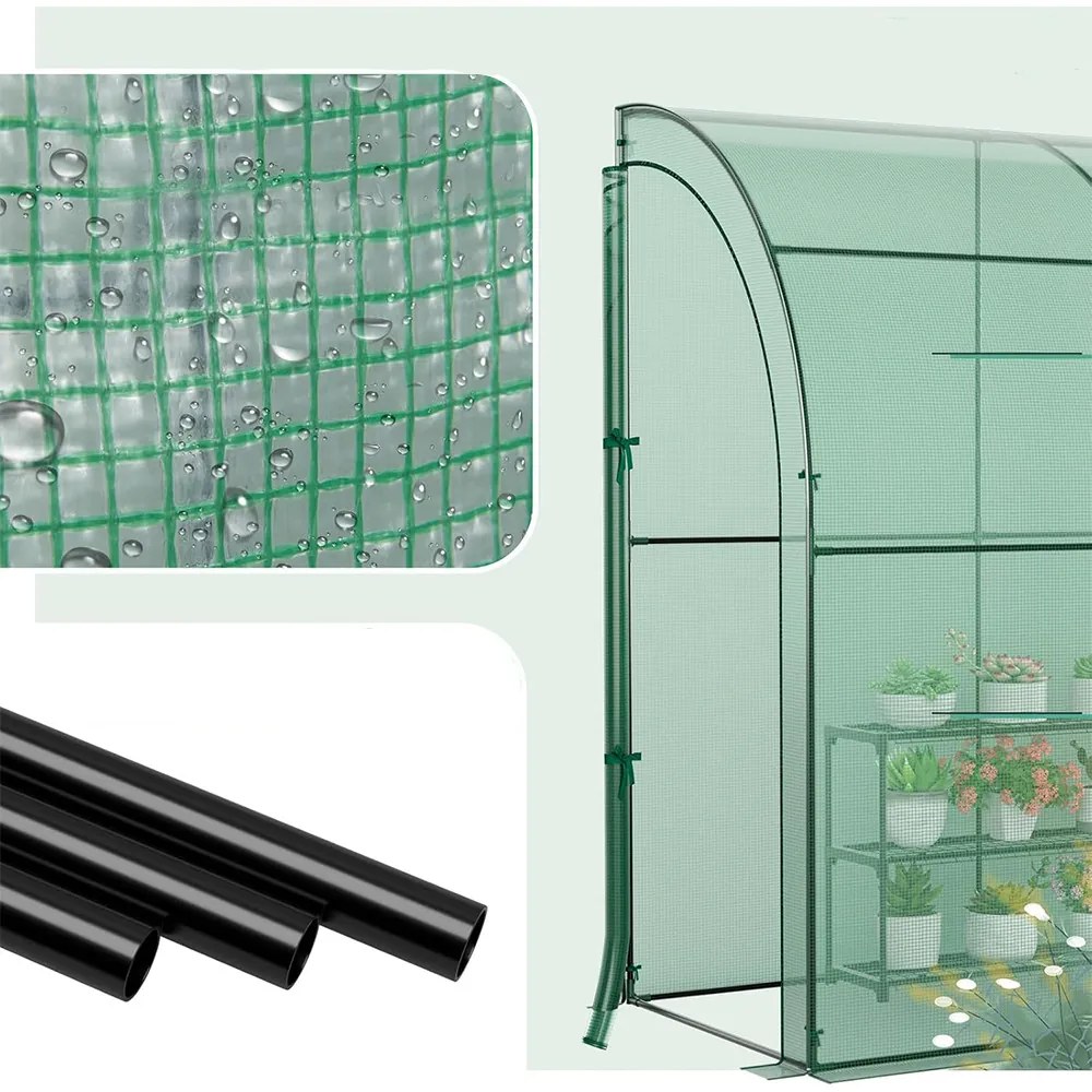 Melegház 2,1 m x 1,9 m x 2,1 m