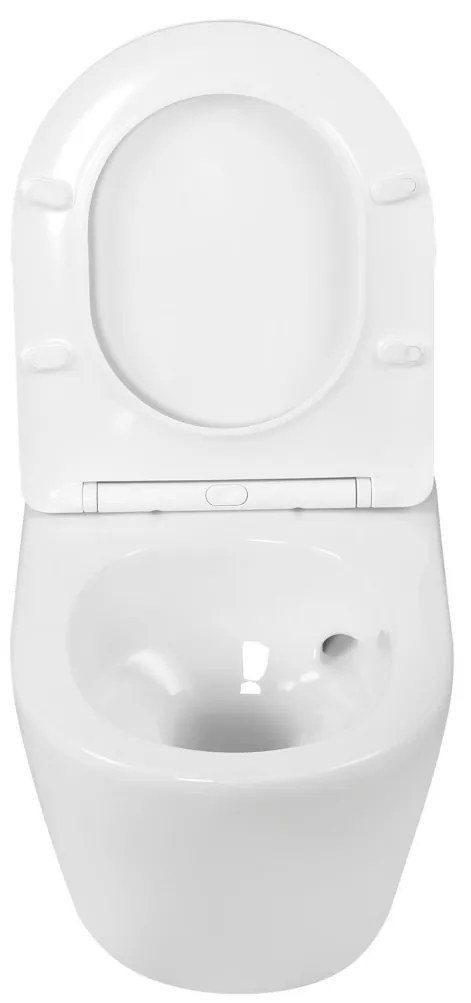 Kasos fali rimless WC