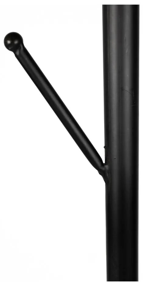Fekete fém fogas ø 29x170 cm Twiggy – White Label