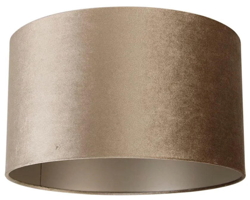 Bársony lámpabúra taupe 35/35/20