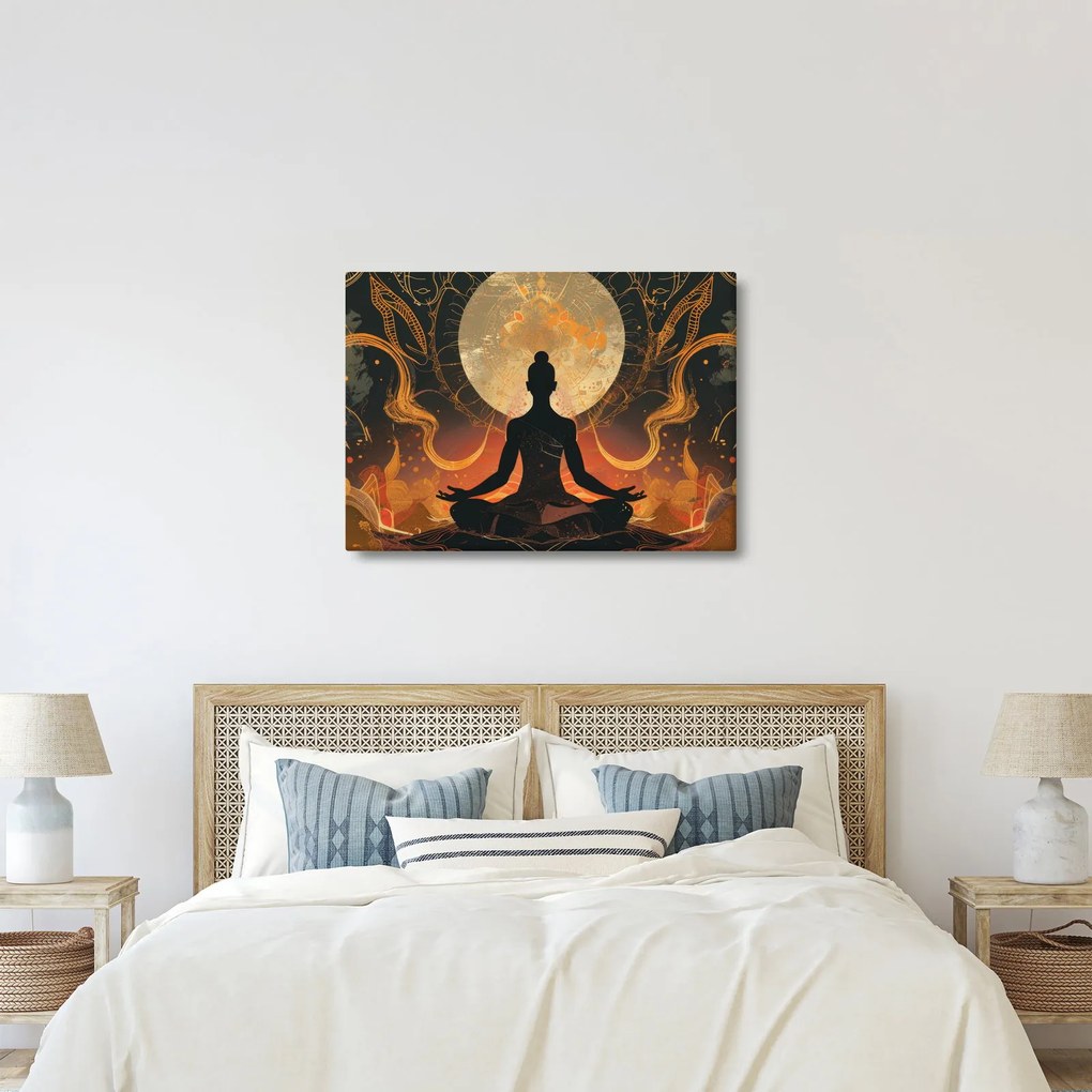 Kép - Meditáció (70x50 cm)