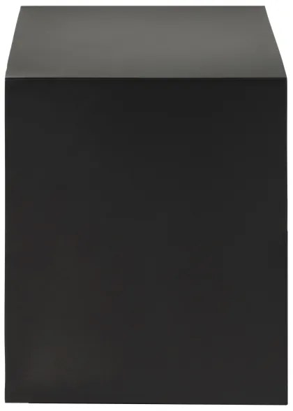 BEKIM fekete falra szerelhető éjjeliszekrény