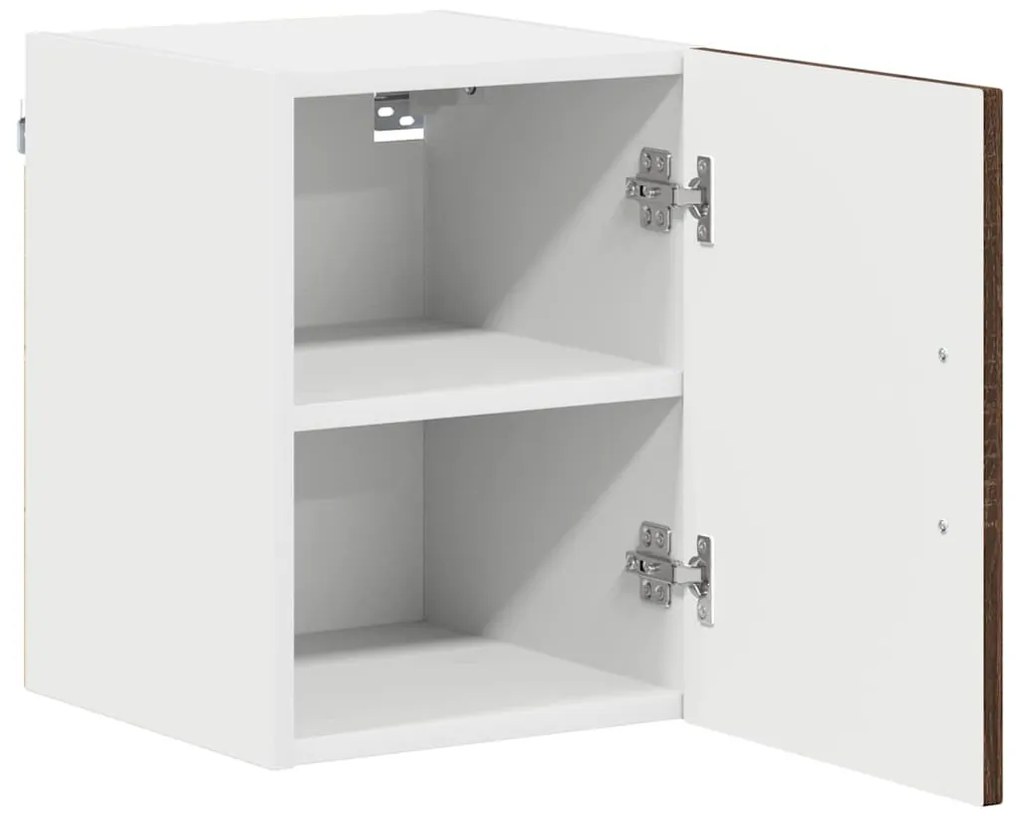 Fali konyhaszekrény 2 pcs Barna Tölgy 30 x 31 x 40 cm Faanyag