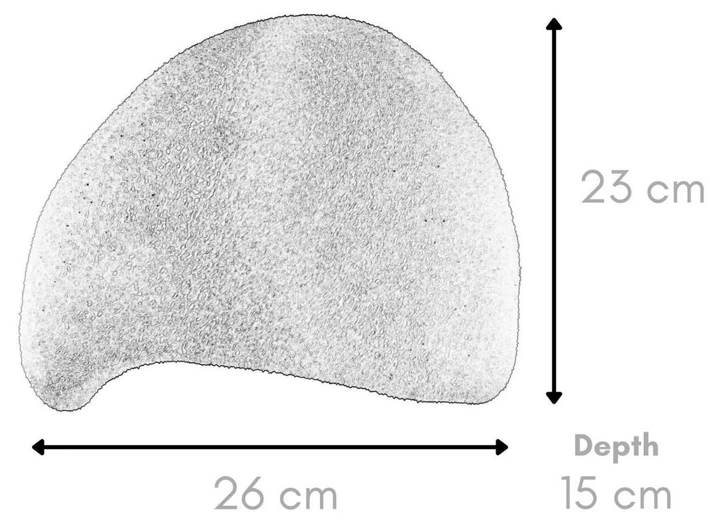 Fali Lámpa Szett (2 db)Wabi Sabi Arcus - Fekete