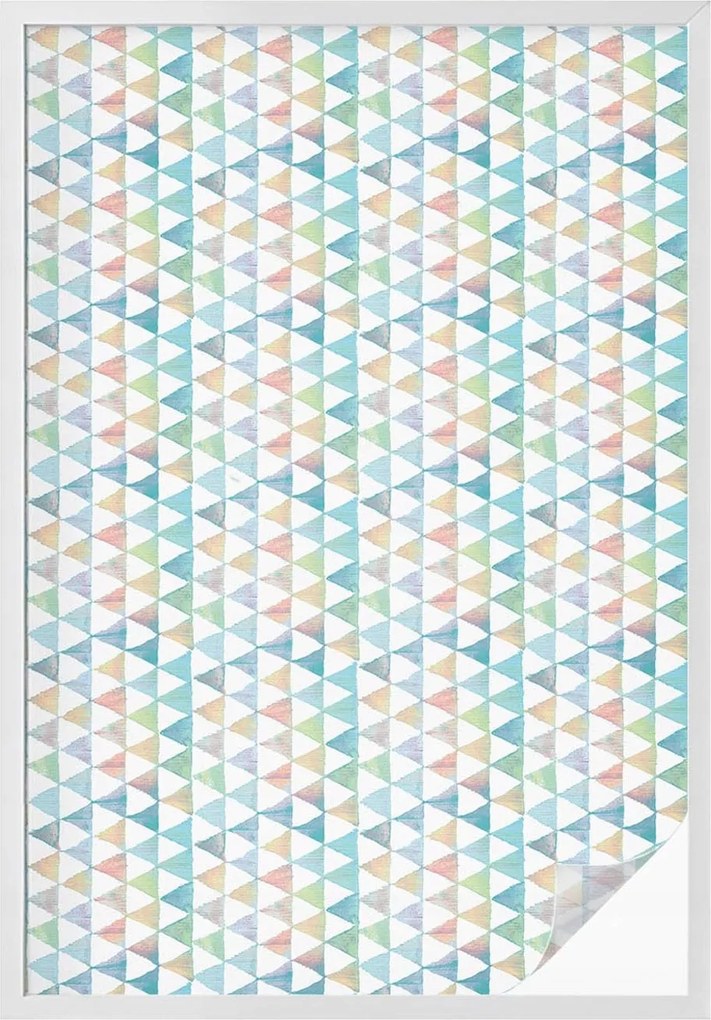 Szélvédőfólia Adatvédelem Geometrikus háromszögek 100x146 cm