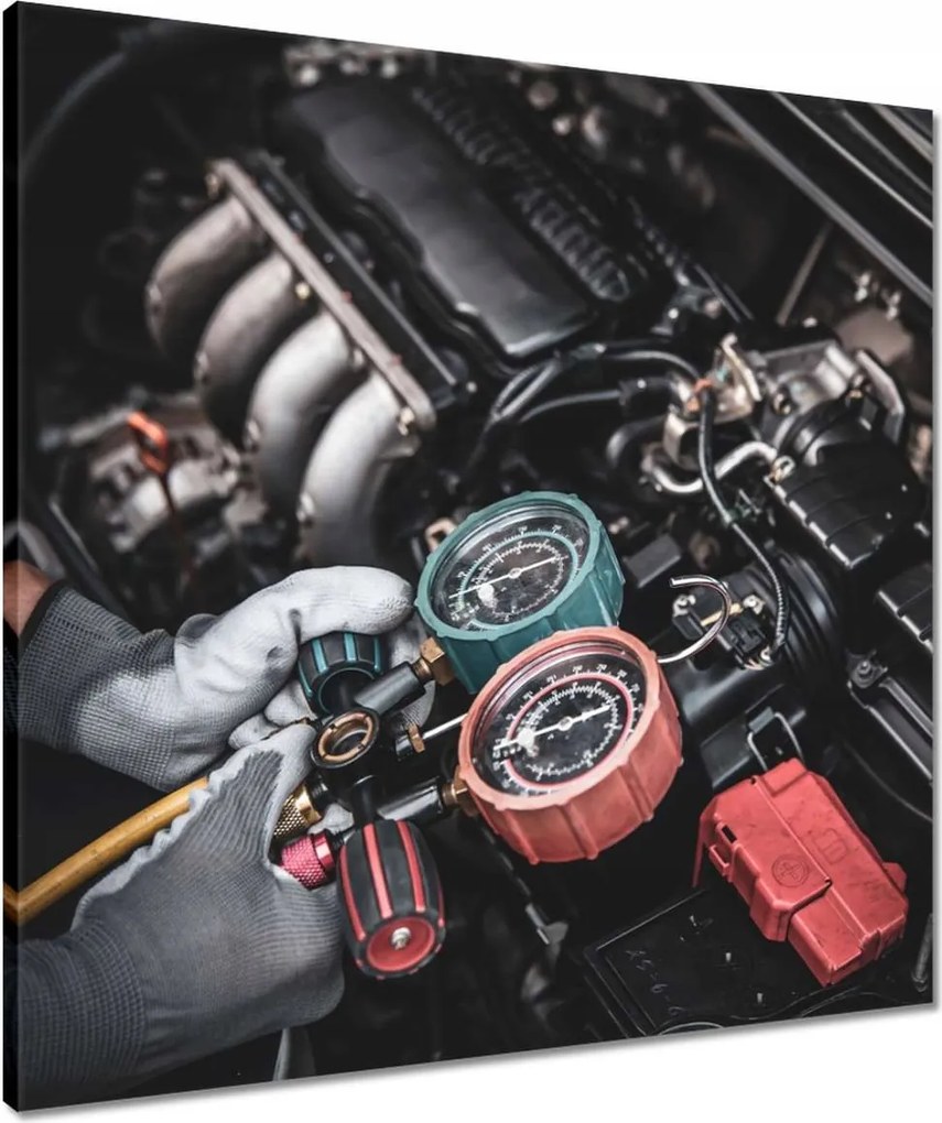 Vászonkép 60x60 Légkondicionálás vezérlés