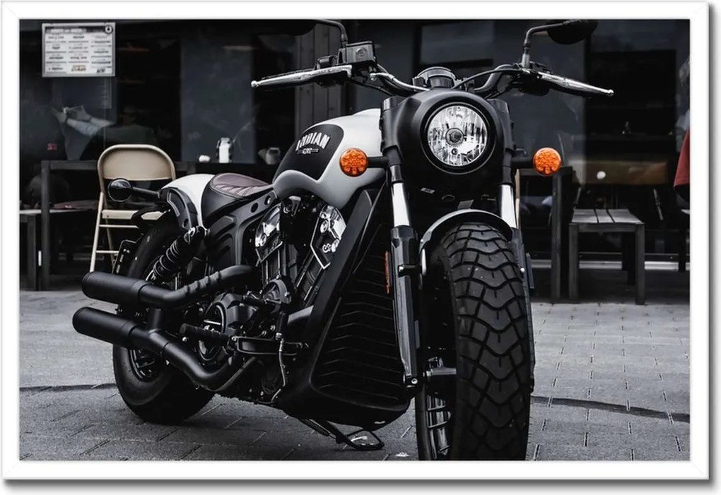 Poszterek keretben 60x40 Indián motorkerékpár Klasszikus