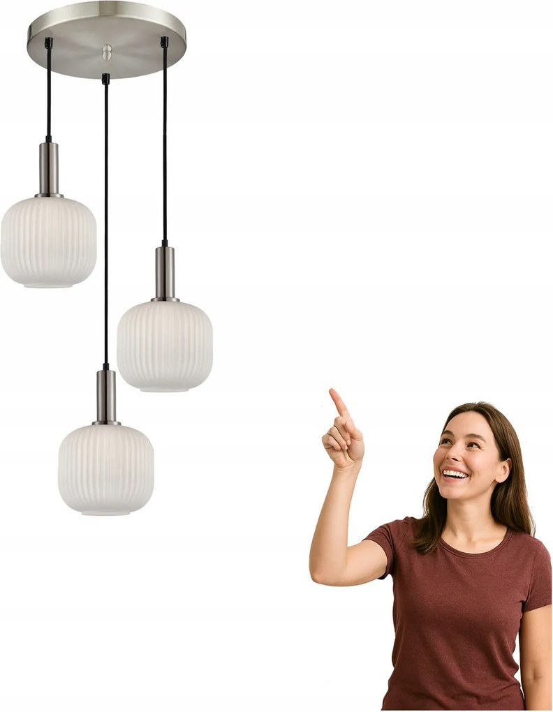 Függőlámpa Penzi PND-31981-3S-SC-WH Italux