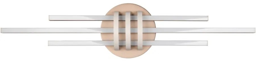 Bronzszínű LED mennyezeti lámpa 18x81 cm Cinto – Trio