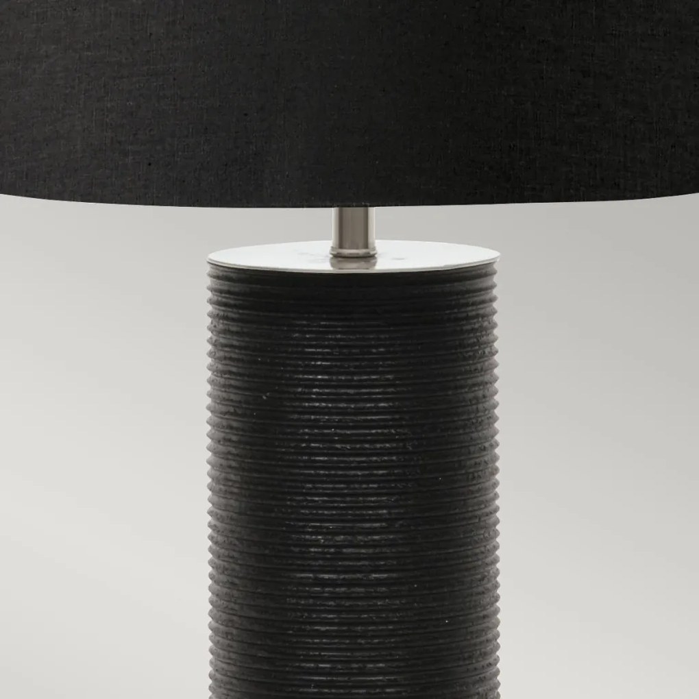 Elstead Lighting RIPPLE RIPPLE-TL-BLK Asztali lámpa 1x60W/E27