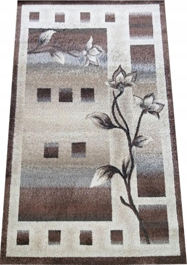 Otto 02 szőnyegdarab barna 80x150