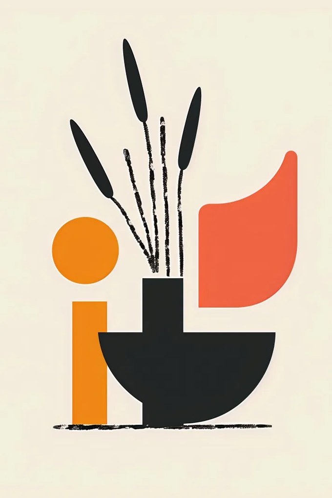 Poszter 30x45cm Széles Fekete