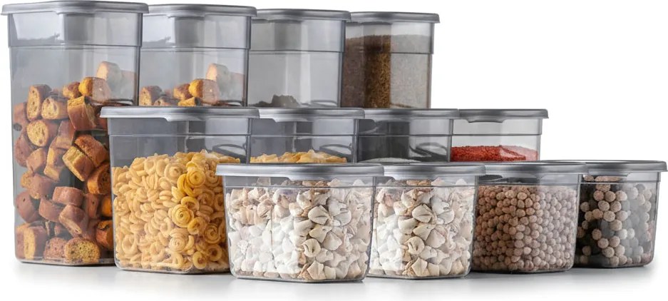 Ételtároló doboz készlet 3 x 4 db