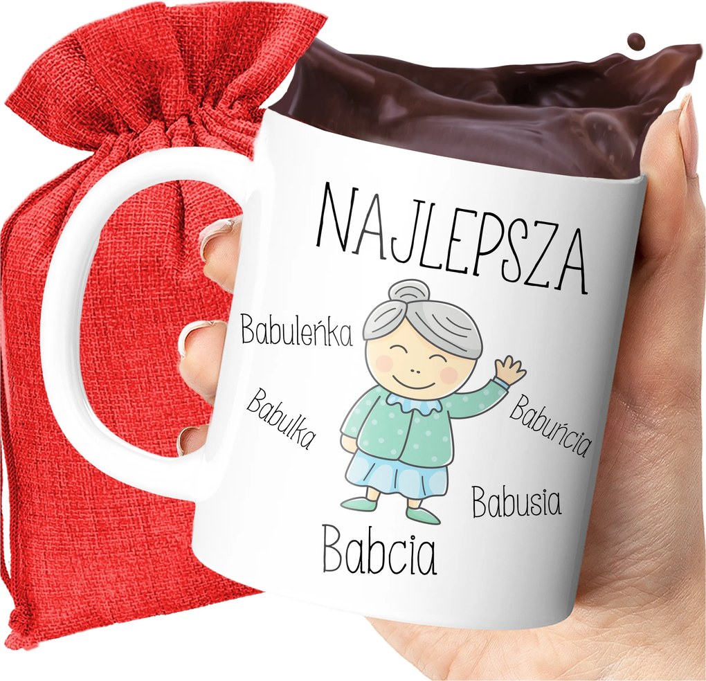 Nyomott Mintás Bögre Legjobb Nagymama Ajándék Szuper Nagymama