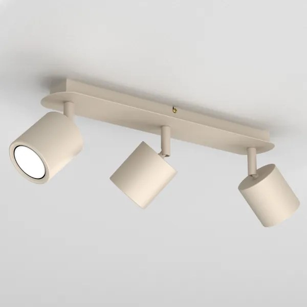 DEMIA 3xGU10/8W/230V bézs spotlámpa