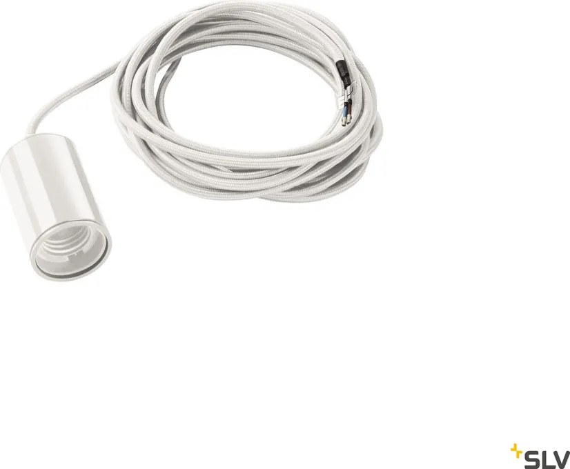 SLV 132691 FITU Hengeres Függesztett Lámpa Fehér E27 IP20
