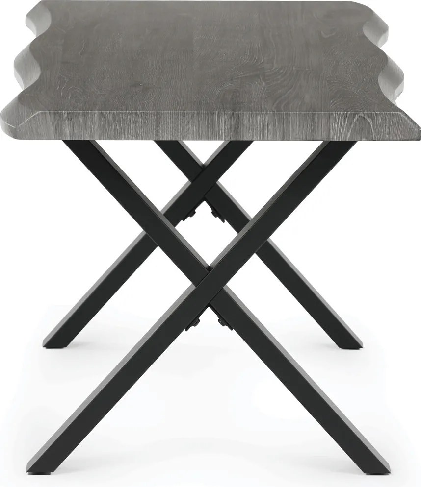 CT-F4312 GREY szürke MDF dohányzóasztal 60 × 120 cm