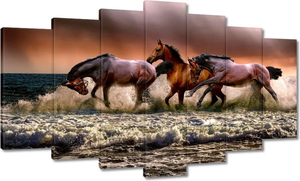 Képek 140x80 Galoppozó lovak