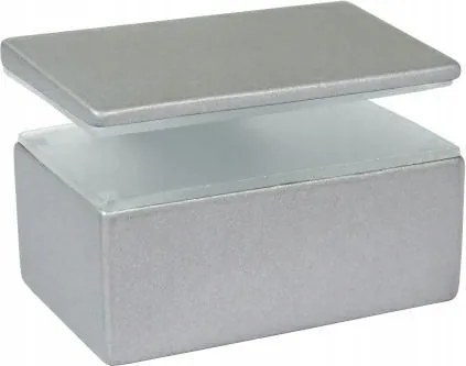 Üvegpolc tartó króm matt 8-16mm